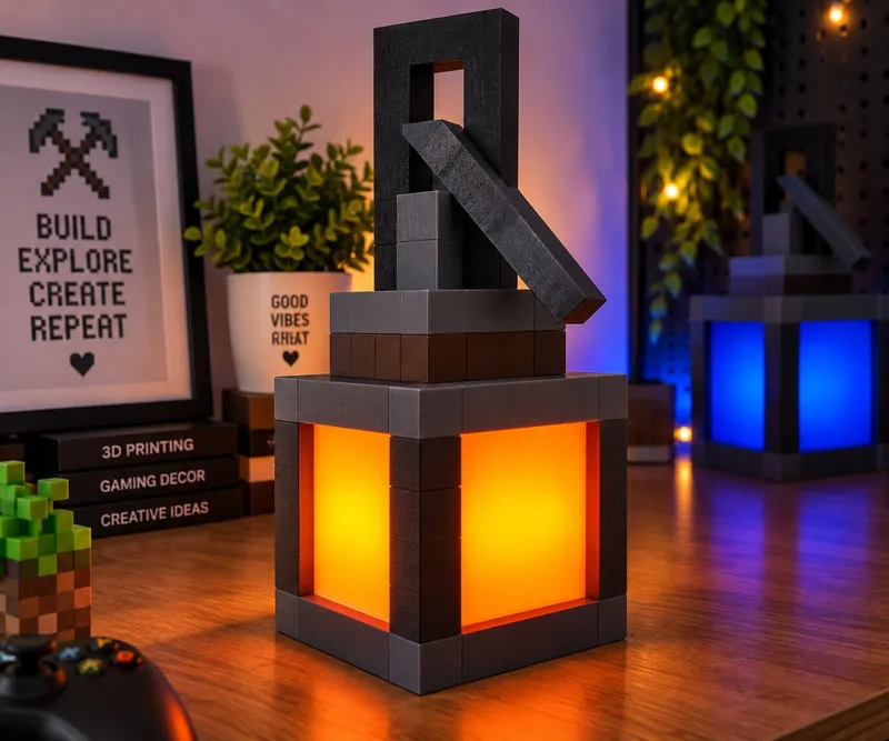 3D printed night lamp